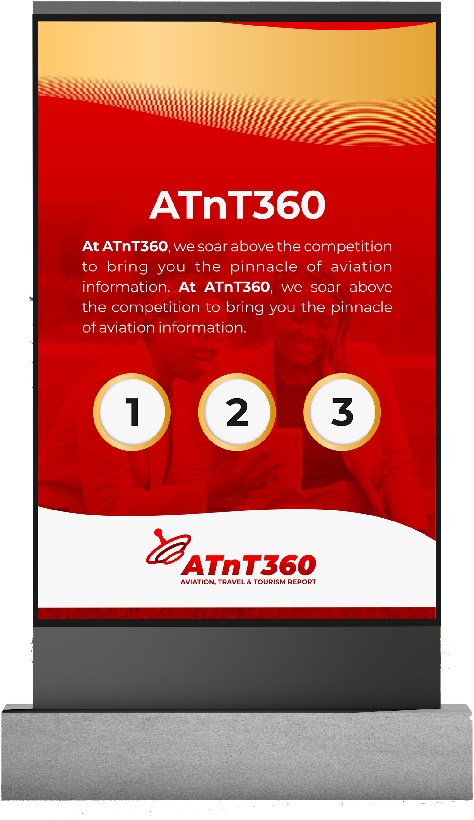 ATnT360 vertical billboard